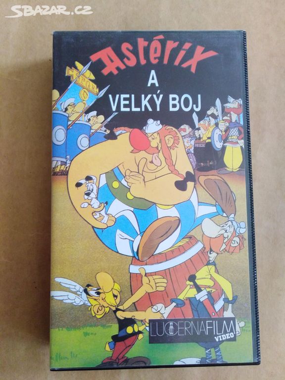 Astérix a velký boj - VHS kazeta