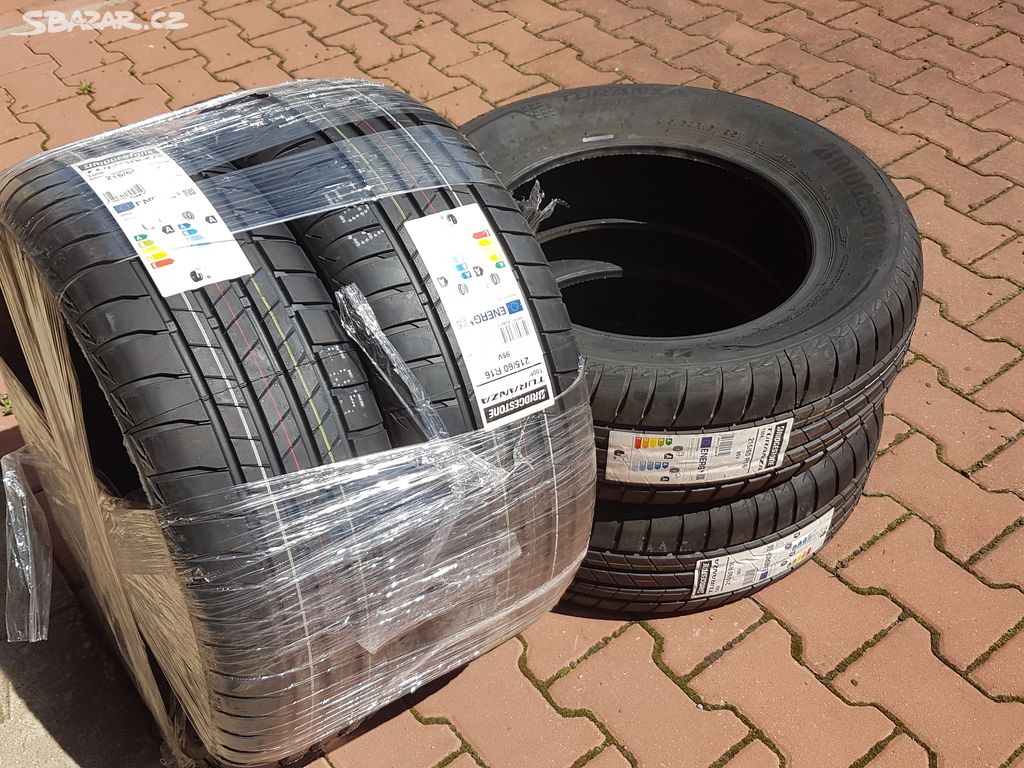 PNEU NOVÉ 215/60 16 95V BRIDGESTONE- T005, TURANZA