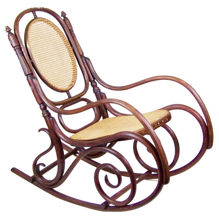 Houpací křeslo Fischel Nr.62, 1900ca - THONET