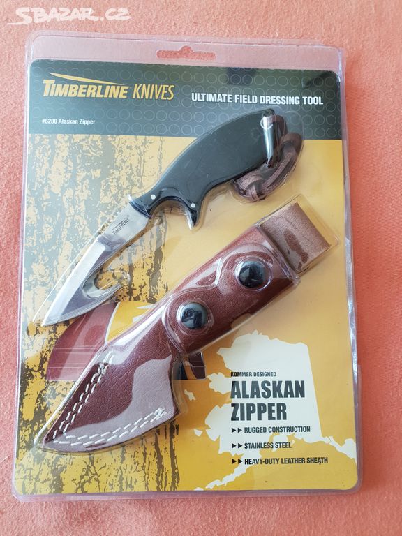 ALASKAN ZIPPER 6200 Timberline Knives, nový s DVD