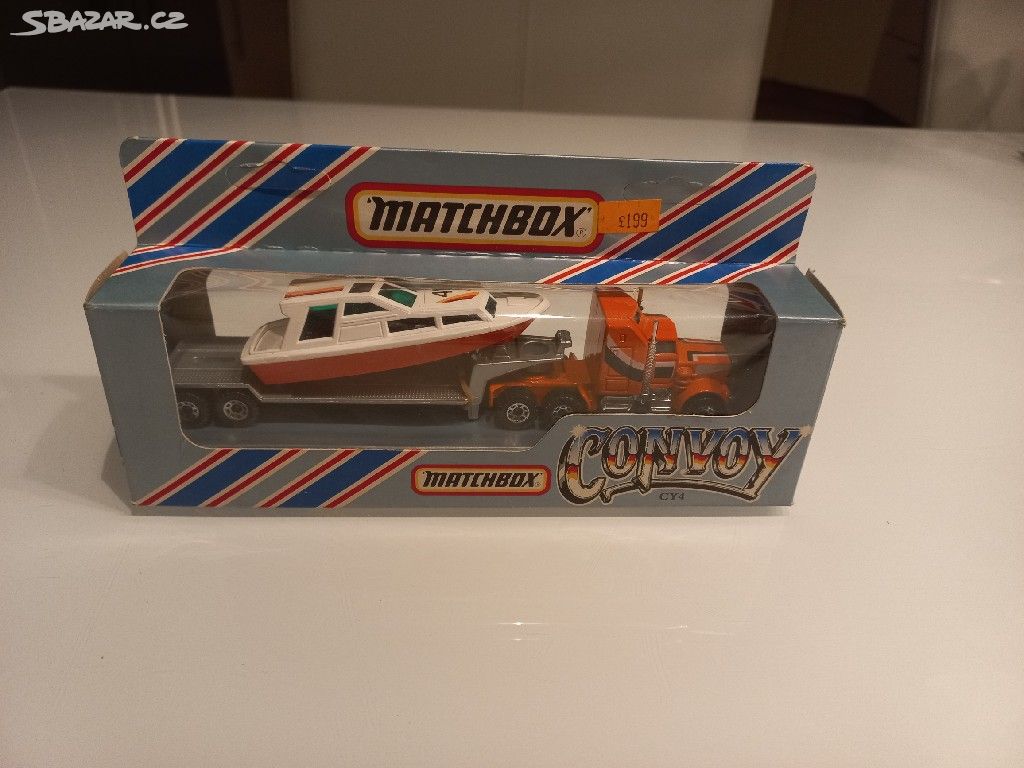 Matchbox Convoy CY-4 Kenworth Boat Transporter