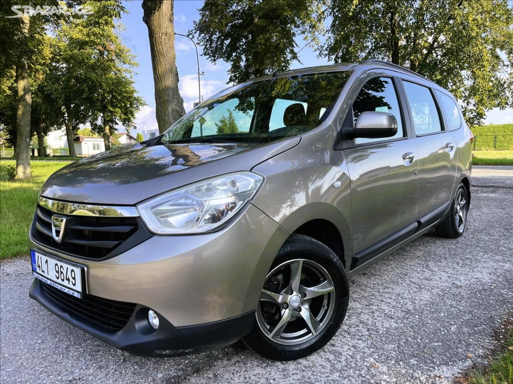 Dacia Lodgy, 1,6 i LPG,1.MAJ,ČR,SERVISKA