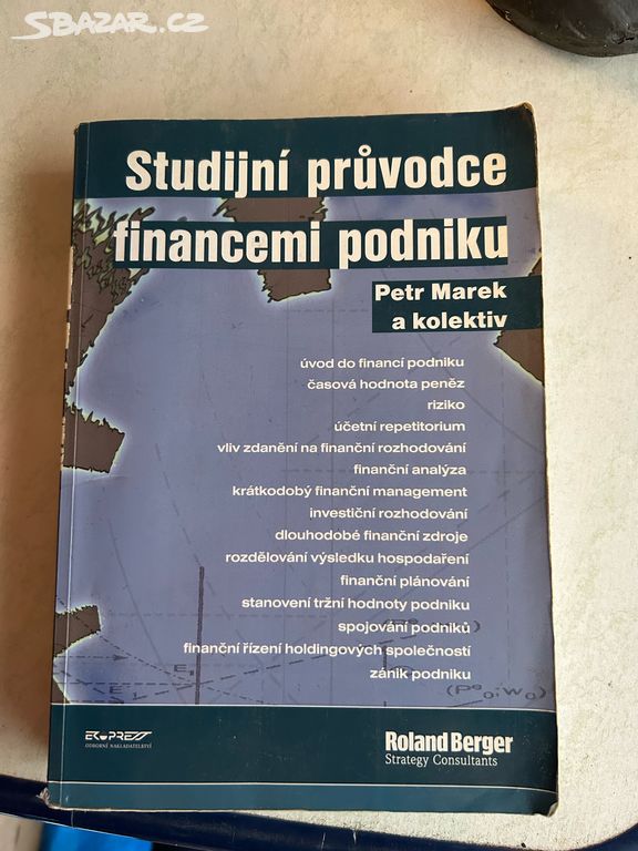 Kniha Studijní průvodce financemi podniku