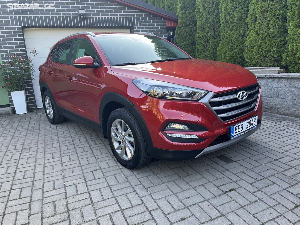 Hyundai Tuscon 1,7 crdi, CZ, 1maj., servis Hyundai