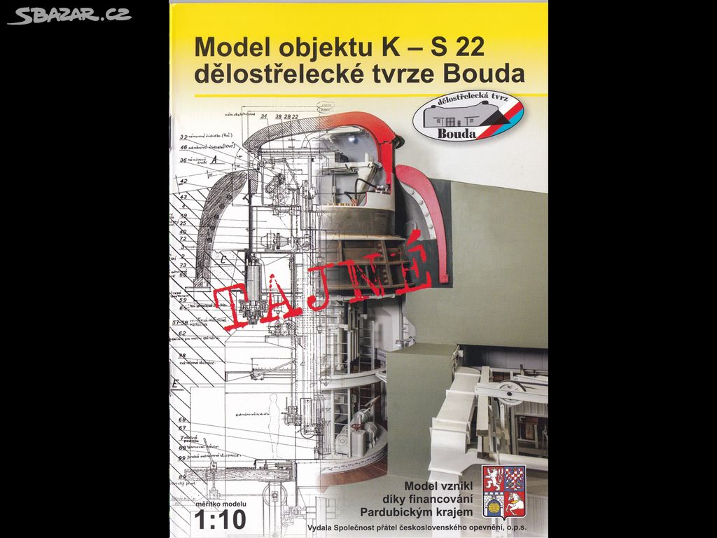 Model objektu K-S 22 Bouda