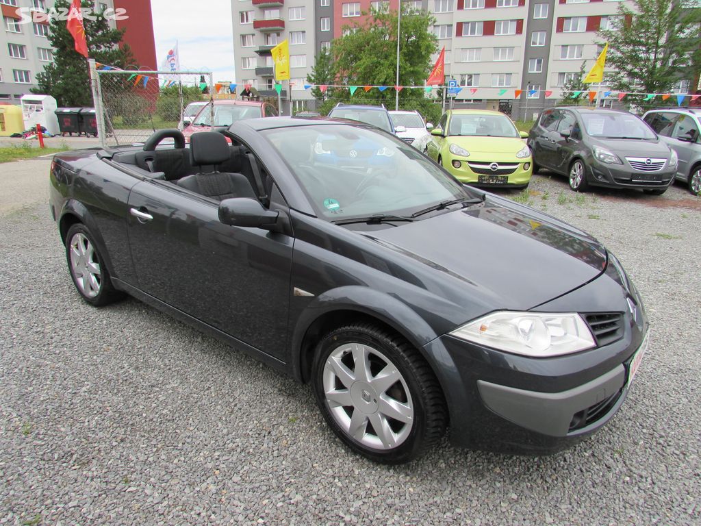 Renault Mégane 1.9 dCi 96kW kabrio, el. střecha