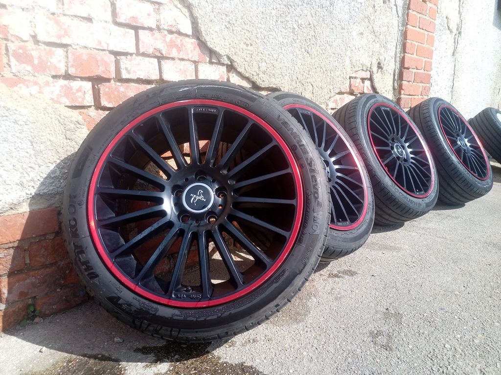 Alu Keskin 18" 5x112 letni pneu 225/40 sada 54