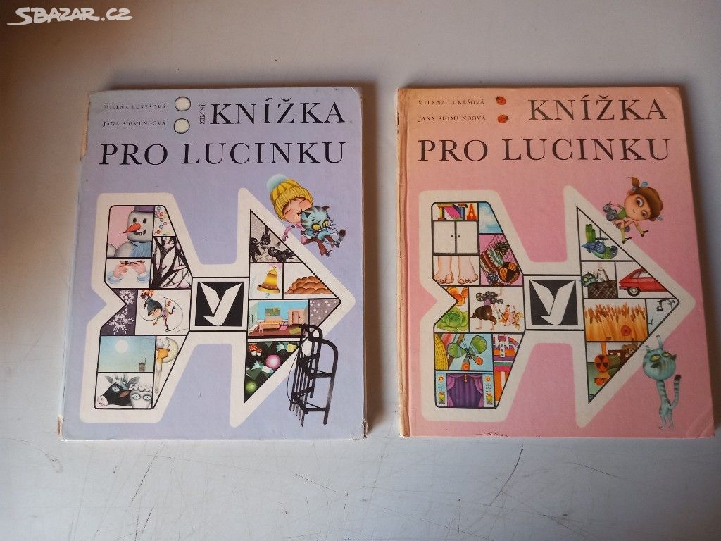 Milena Lukešová KNÍŽKA PRO LUCINKU (1981) + ZIMNÍ