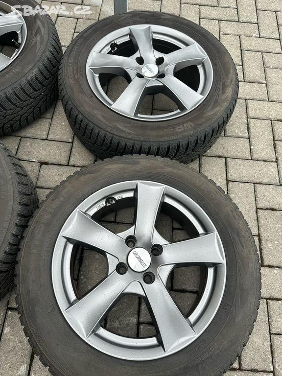 Zimní kola R16, 4x100, 205/60 R16