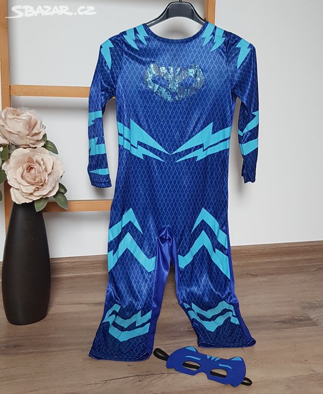 Dětský kostým PJ MASKS. Vel.116.