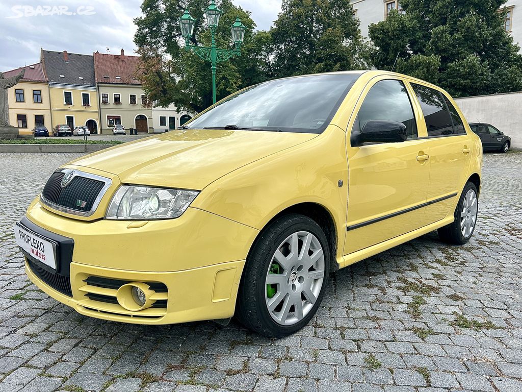 Škoda Fabia RS 96 kW, 2005, xenony, vyhř.sedačky