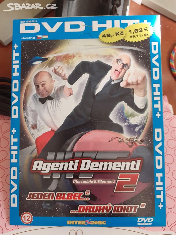 DVD Agenti dementi 2