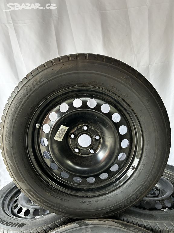 Nové plechové disky 5x112 + 215/65r17