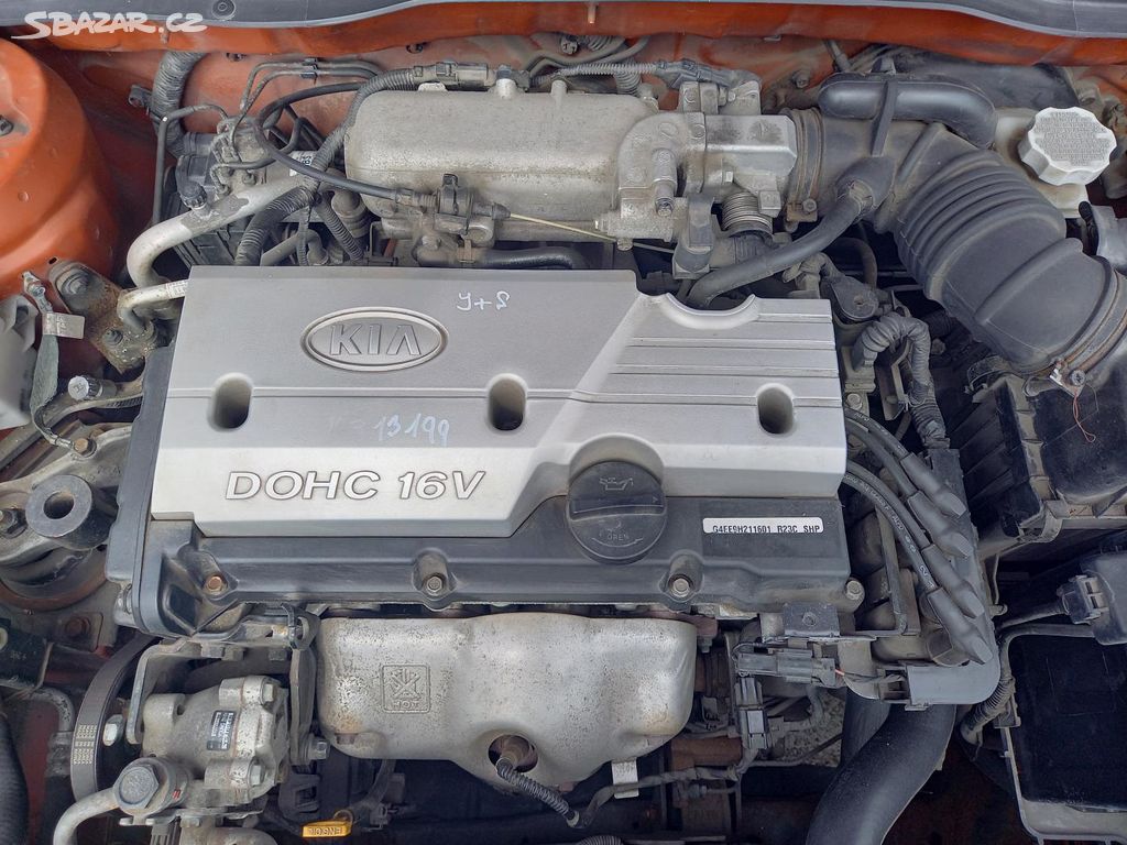 Motor G4EE 1.4 71kW, Kia Rio, Hyundai Accent Getz