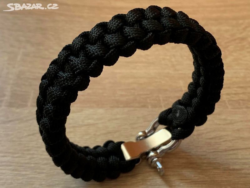 PARACORD NÁRAMEK (21 CM) S POSUVNOU SPONOU