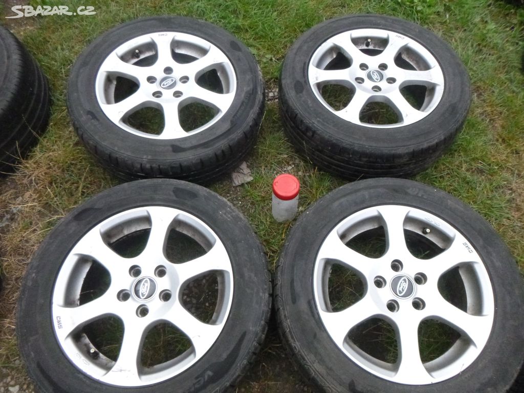 4x alu (5x108) r16 letní pneu 215/55 r16