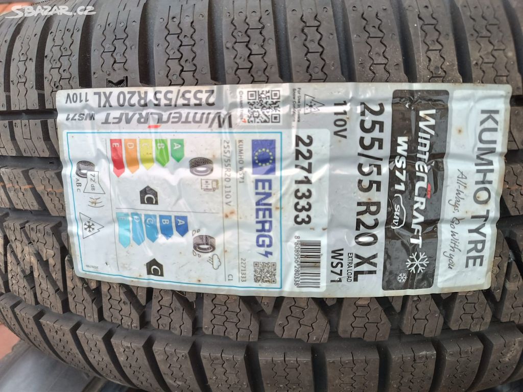 Kumho WinterCraft WS71 255/55 R20 XL 110V cena/kus