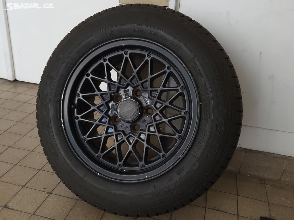 99% orig. zimní ALU kola 15" 5x110 Opel - černé