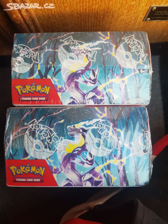 Pokemon booster box scarlet & violet nový zabalený