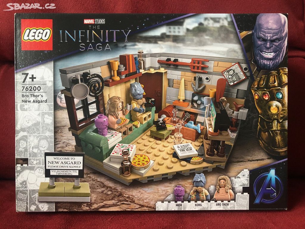 LEGO 76200 Nový Asgard Bro Thora