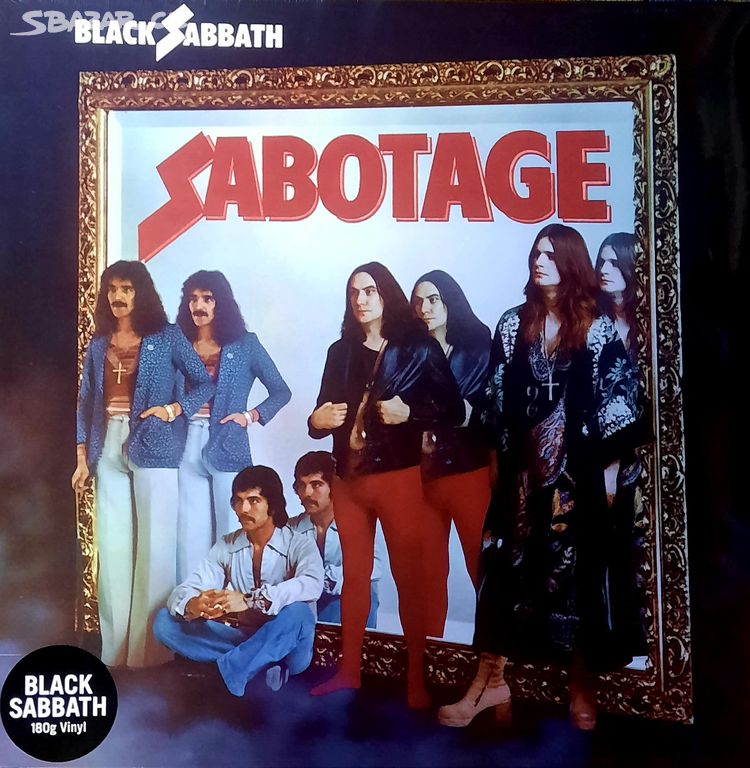 Black Sabbath- Sabotage 1975 vinyl