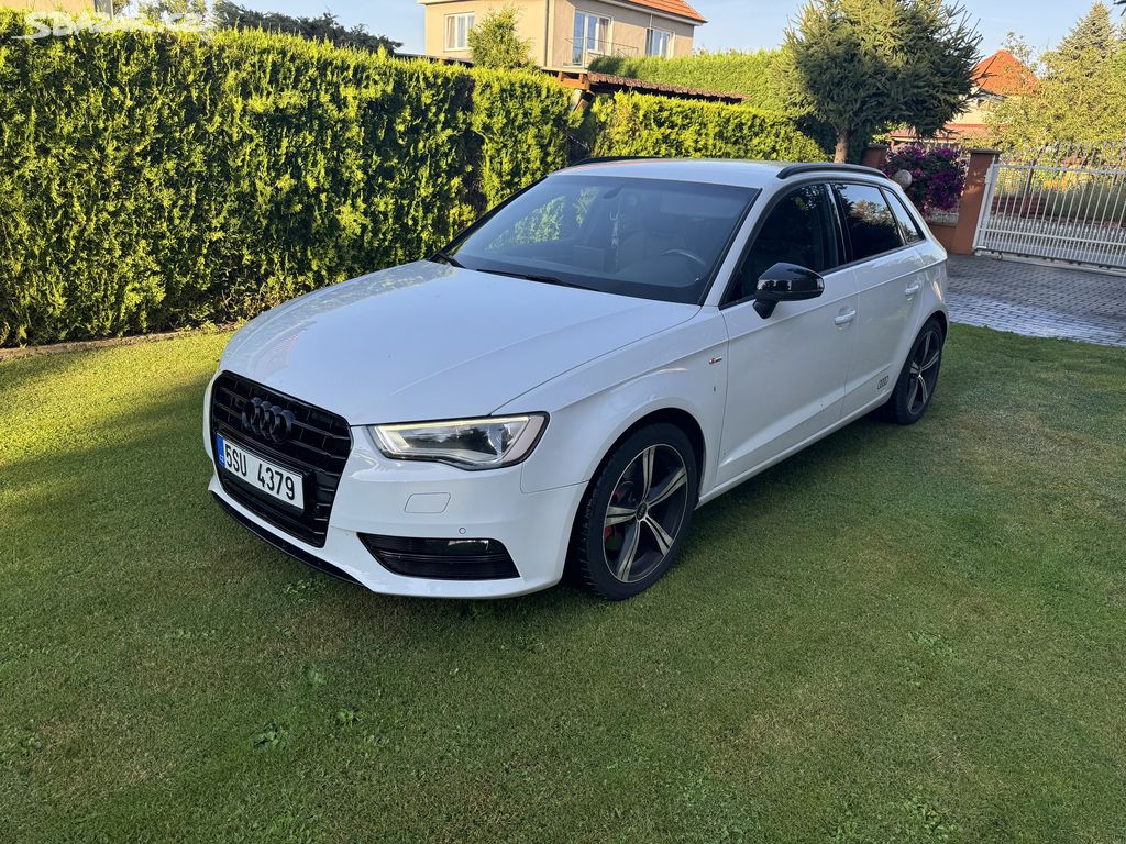 Audi A3, 20TDI, 110kw S-LINE, kůže, NAVI, kamera..