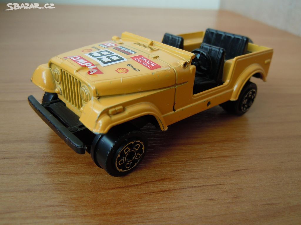 model Jeep C J 7 , JEEP , terénní auto , Bburago