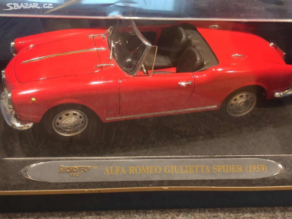 Alfa Romeo giulietta spider Ricko 1:18