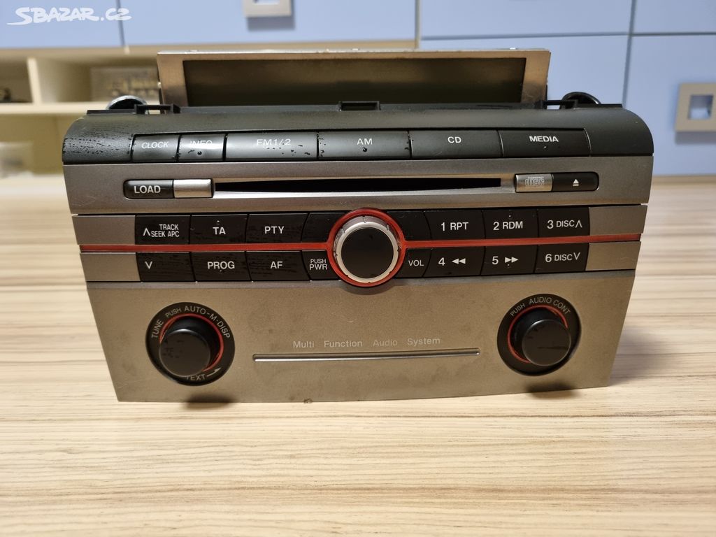 Rádio Mazda 3 BK