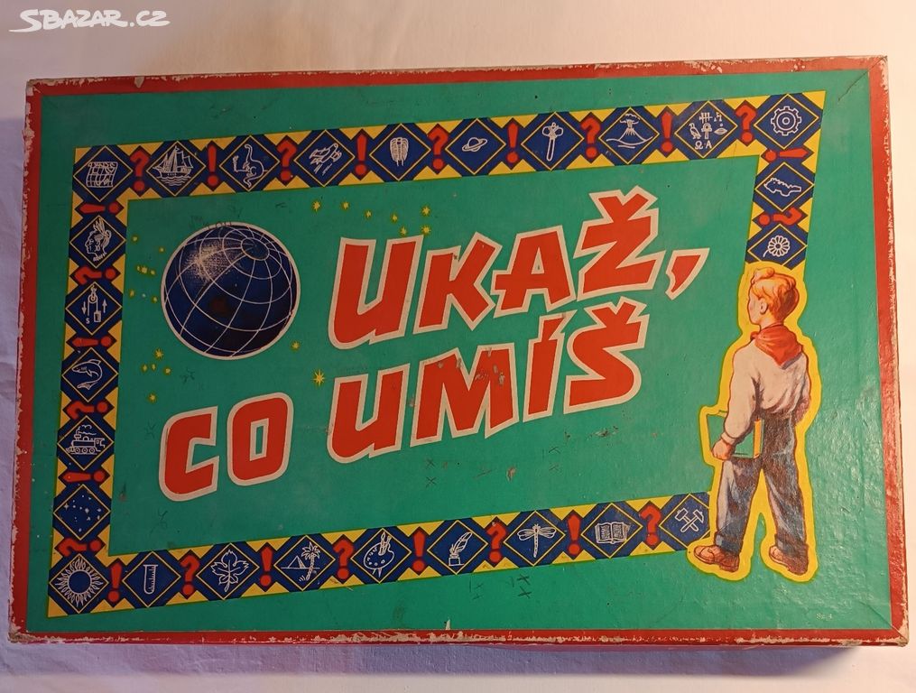 Retro magnetická hra Ukaž co umíš -1967