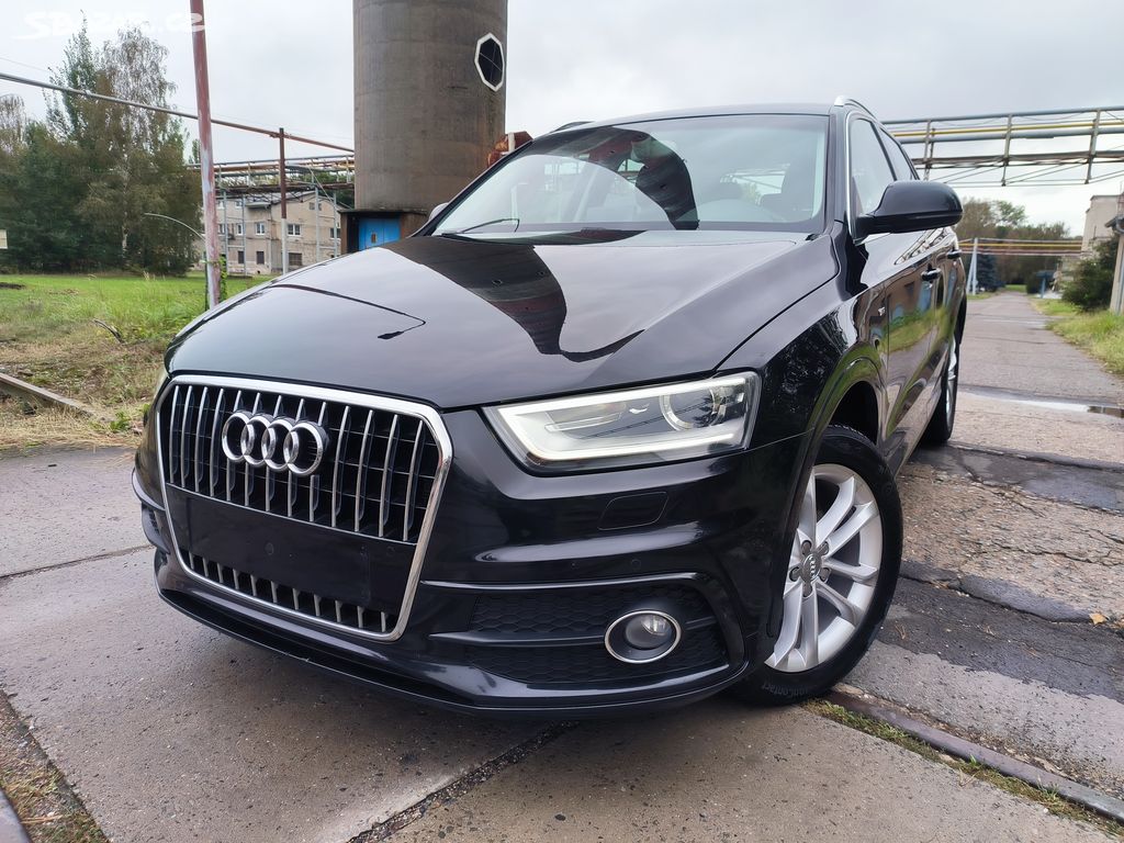 Audi Q3 2.0TDI 103KW,S-line,manuál,Quattro,2013