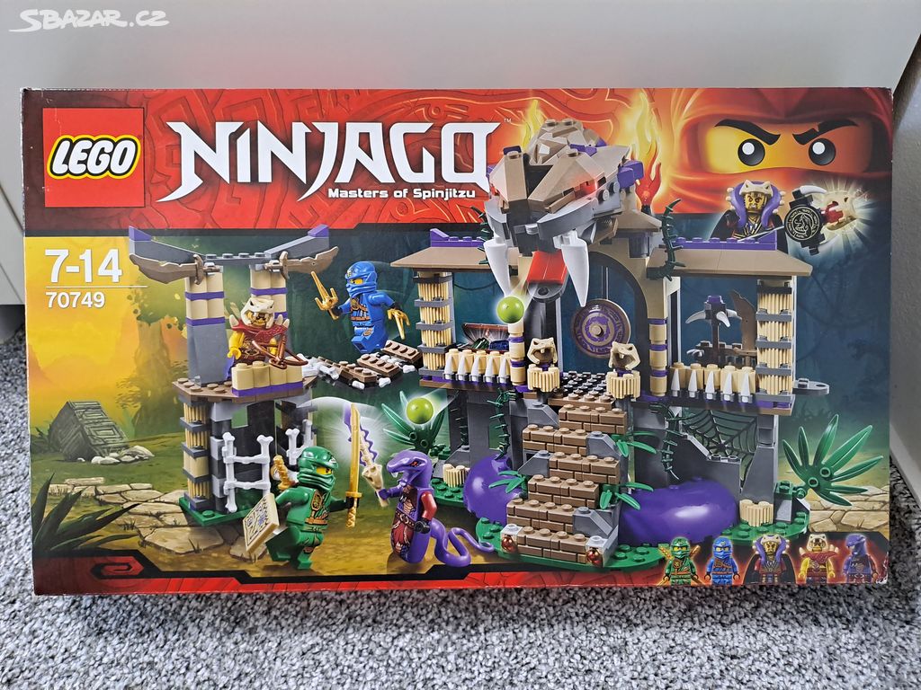 LEGO 70749 - NINJAGO - Vstup do Hadího chrámu