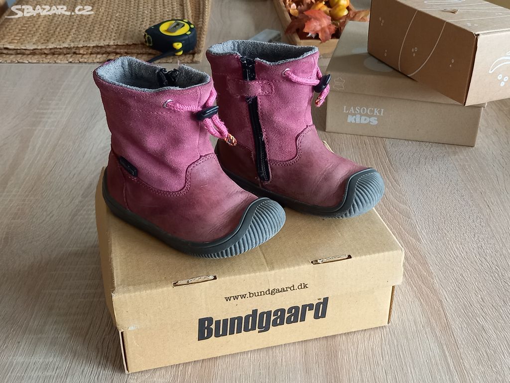 Zimní dětské boty Bundgaard vel 23 barefoot