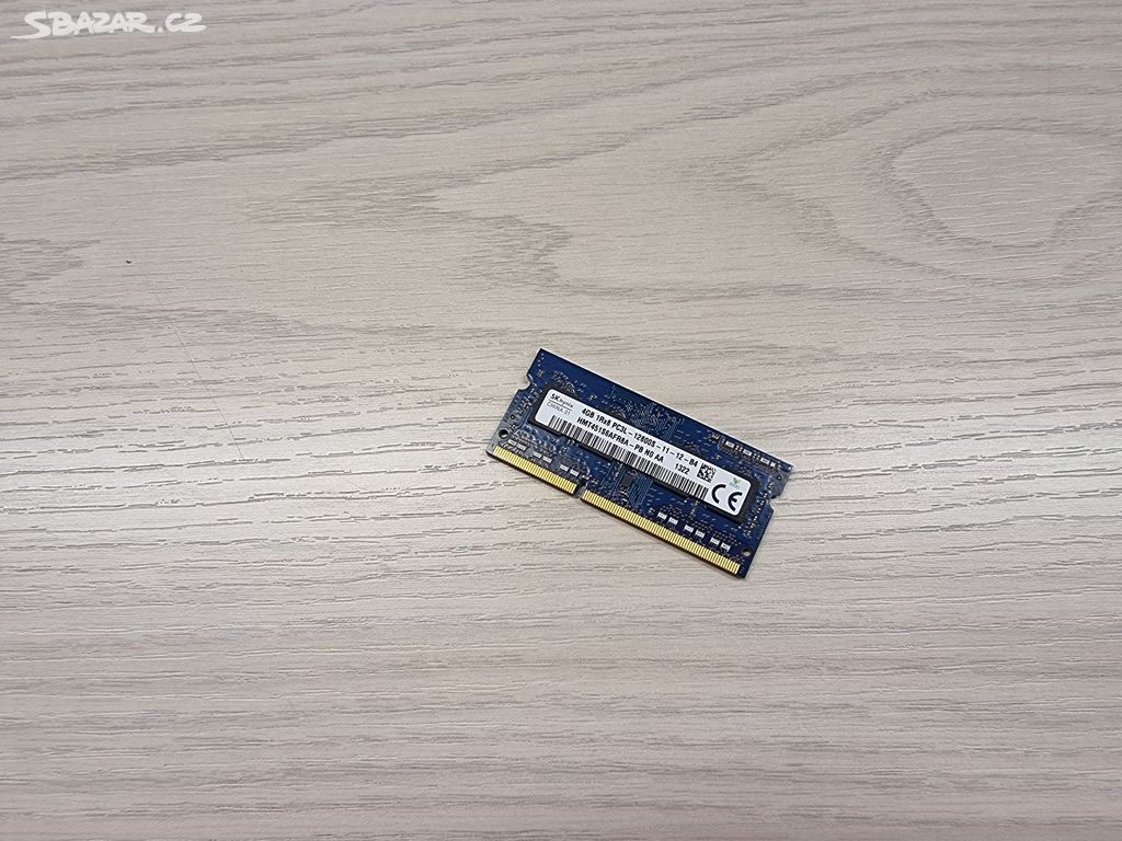 Paměť SK Hynix 1Rx8 PC3L-12800S-11-12-B4 4GB