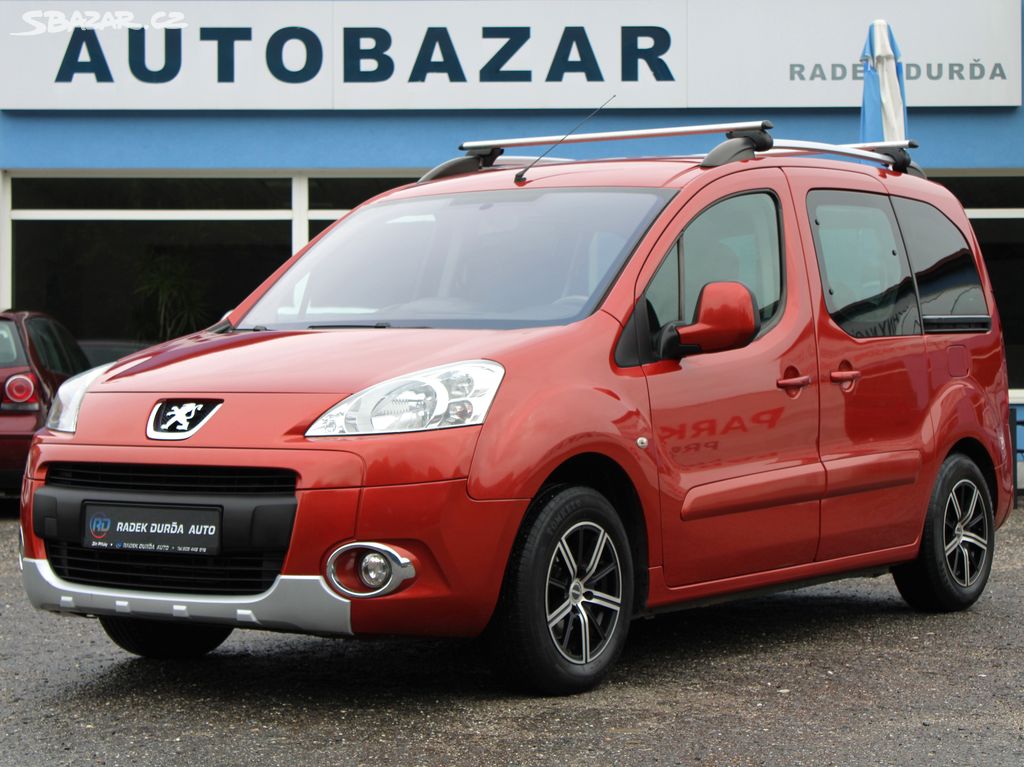 Peugeot Partner Tepee 1,6HDI ČR,PREMIUM,TAŽNÉ,2010