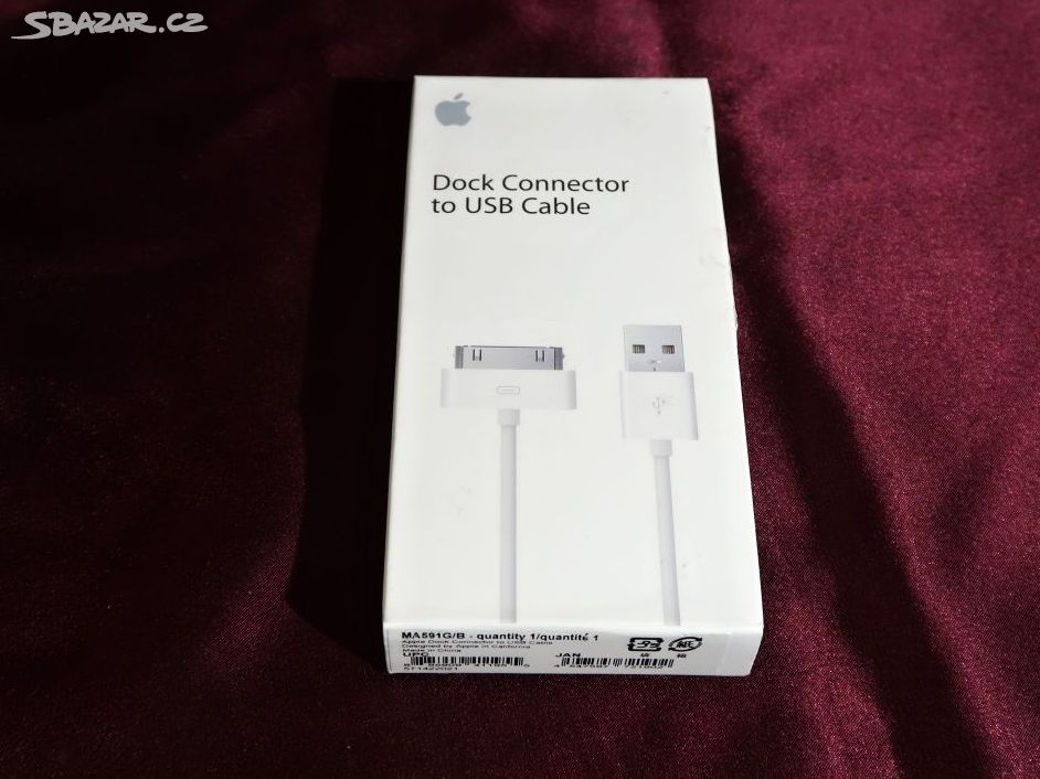 Apple USB kabel s 30pinovým konektorem ORIGINÁL