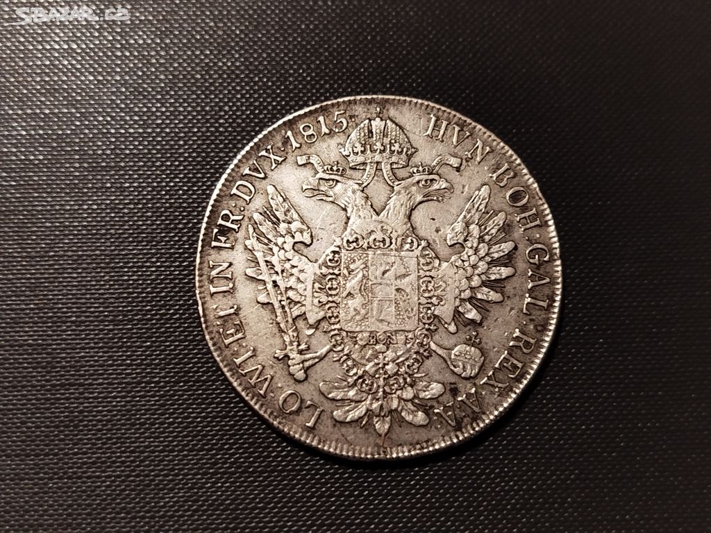 FRANTIŠEK I. 1 Tolar konvenční 1815 C, Praha