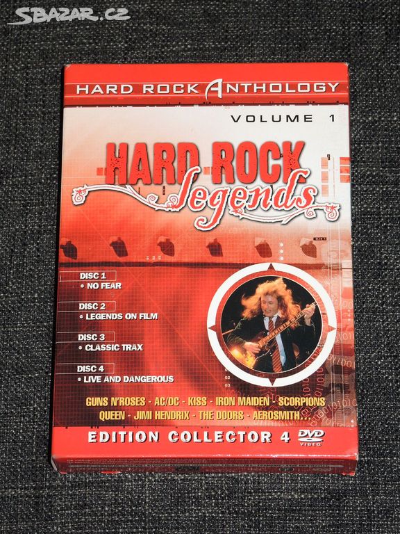 4DVD Hard Rock Anthology -Volume 1, Legends (2002)