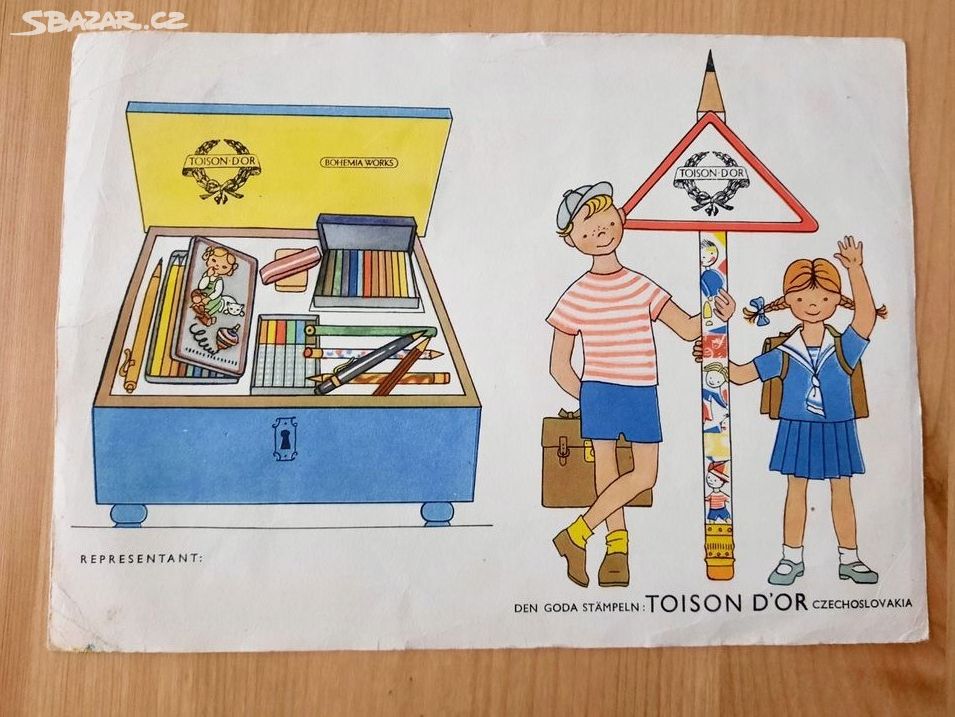 Retro rozvrh hodin reklamní , Koh i Noor