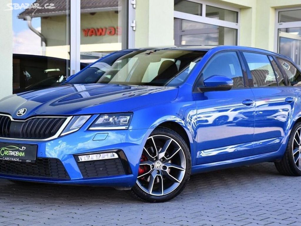 Škoda Octavia 2.0TDi RS 135kW CARPLAY 1.M ČR