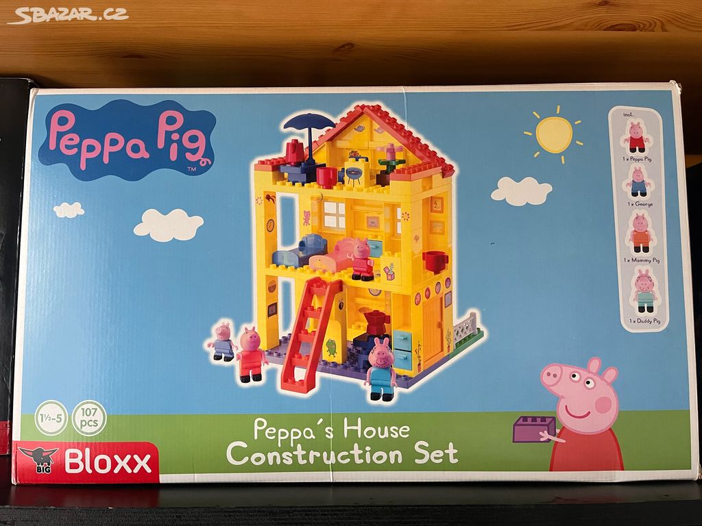 Big Bloxx stavebnice Peppa Pig Rodinný dům