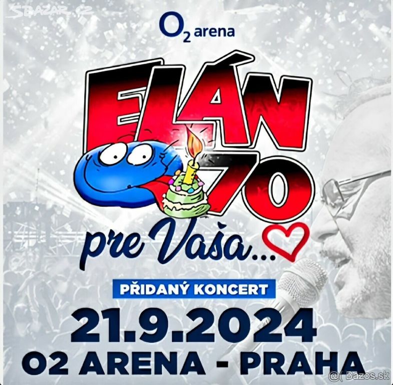 Vvstupenky na Elán 70