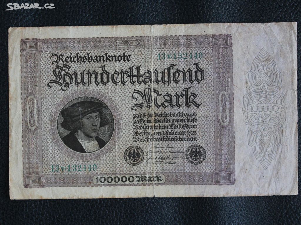 Německo 100000 Marek 1923