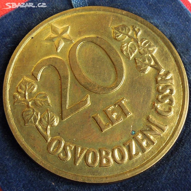 Pamětní medaile 20 let osvobození ČSSR