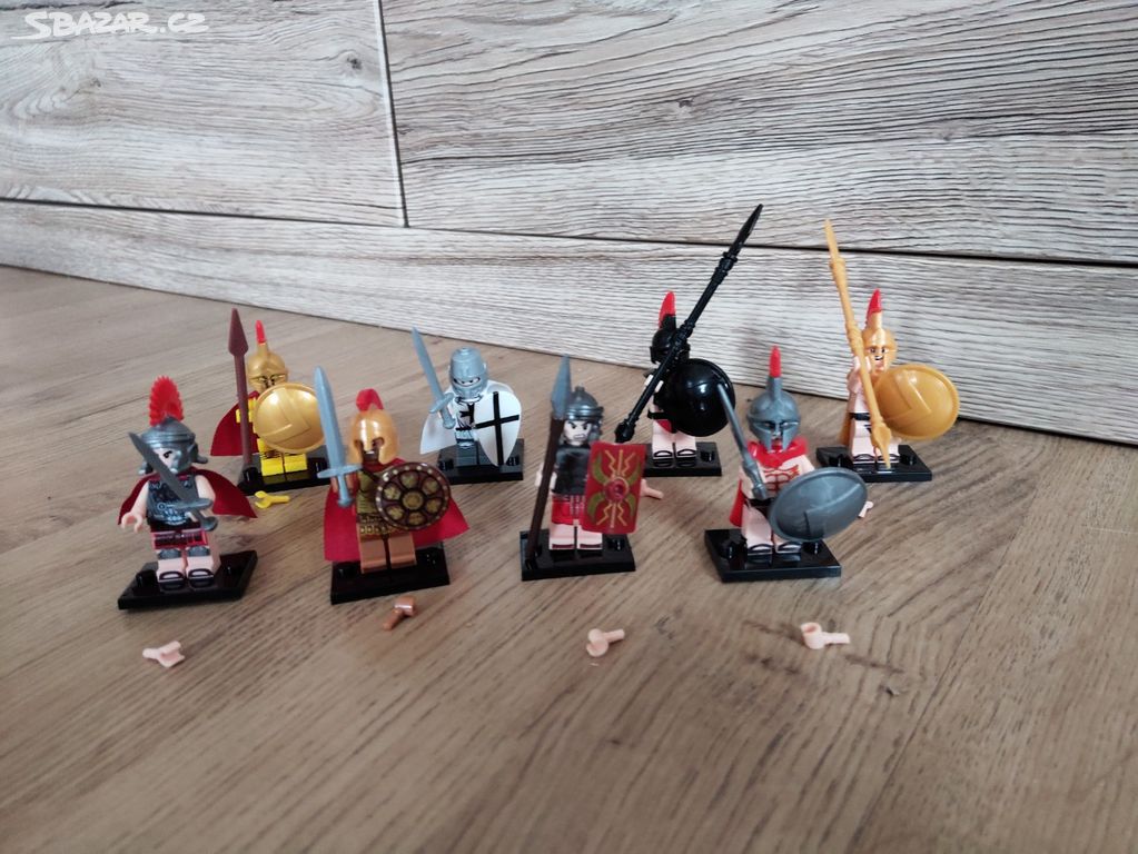 Figurky vojáci Sparta 8 ks
