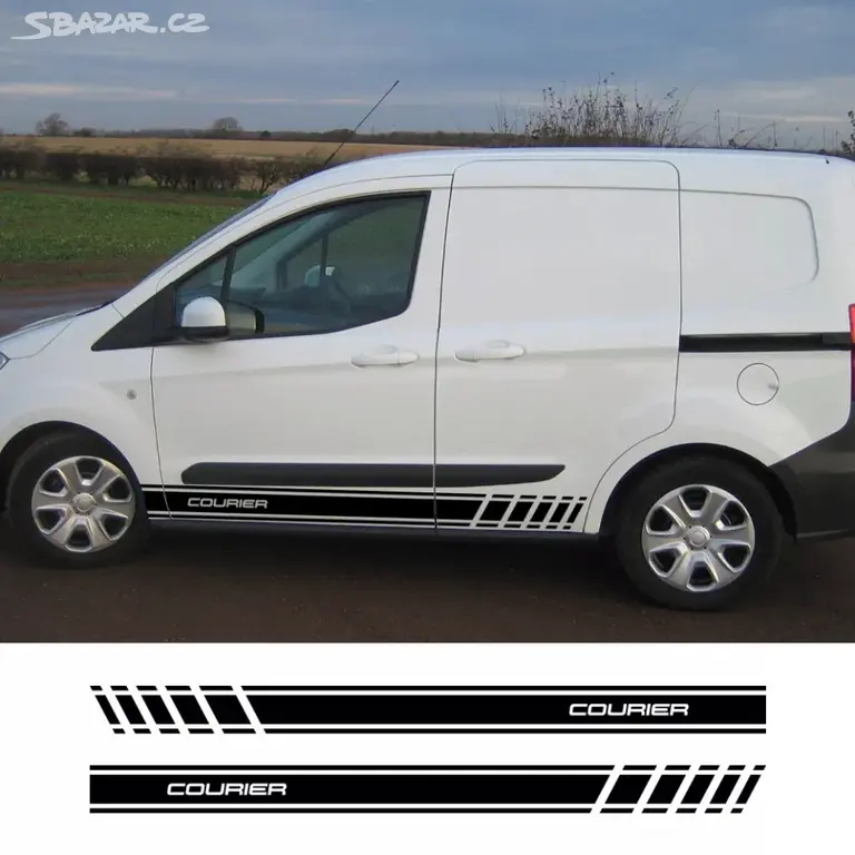 Náhled: FORD TRANSIT COURIER / samolepky na karoserii