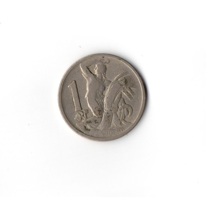 Mince ČSR 1 koruna 1922