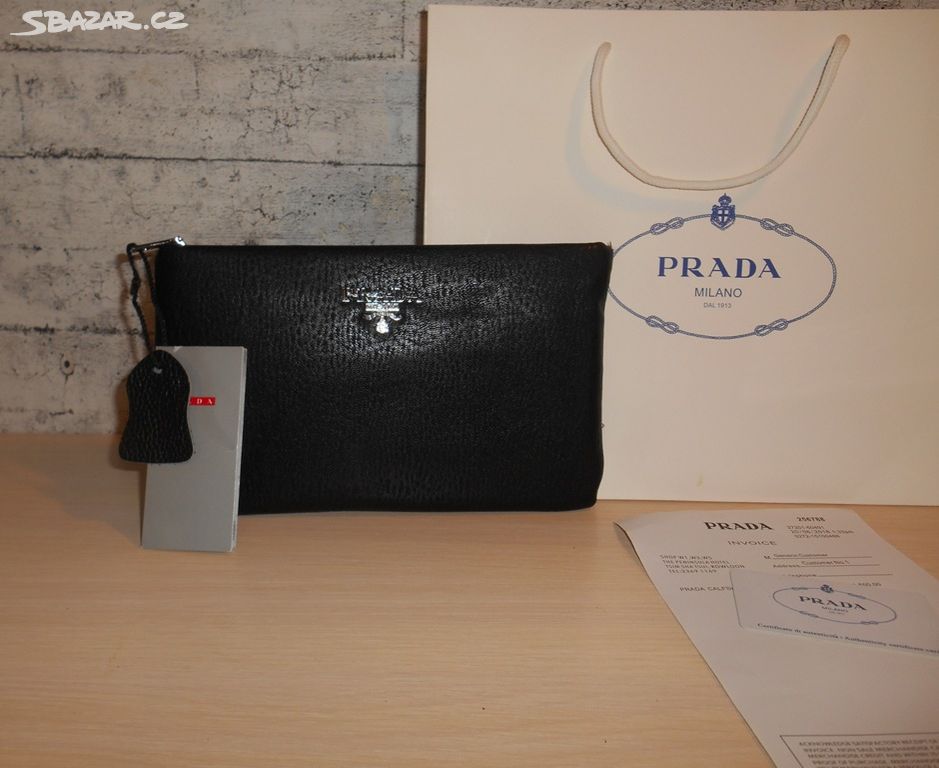 PÁNSKÁ PENĚŽENKA Organizér Prada