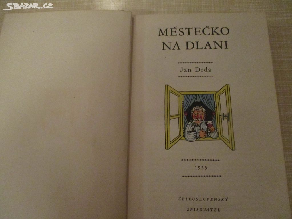 Kniha Městečko na dlani - Jan Drda