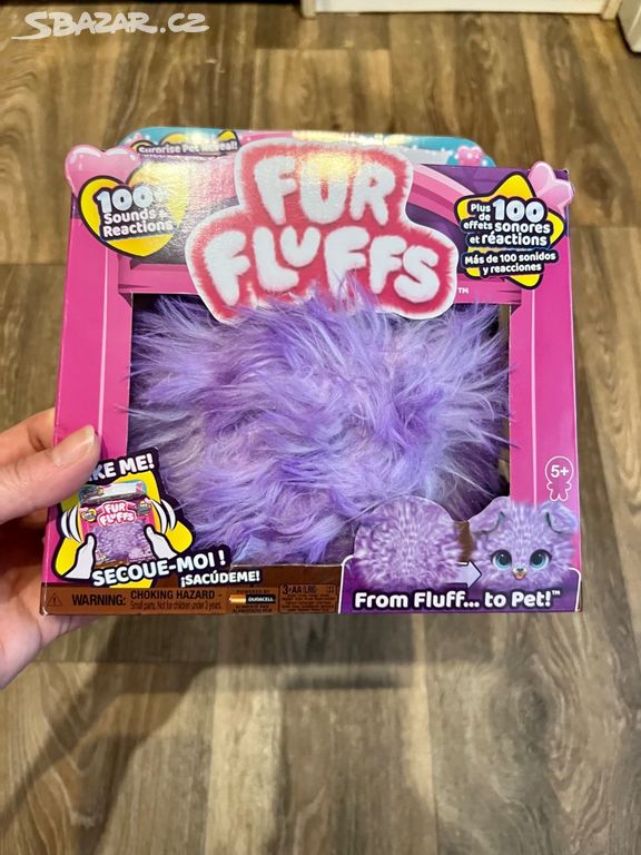 Fur Fluff - interaktivní plyšové zvířátko -Nové!!!